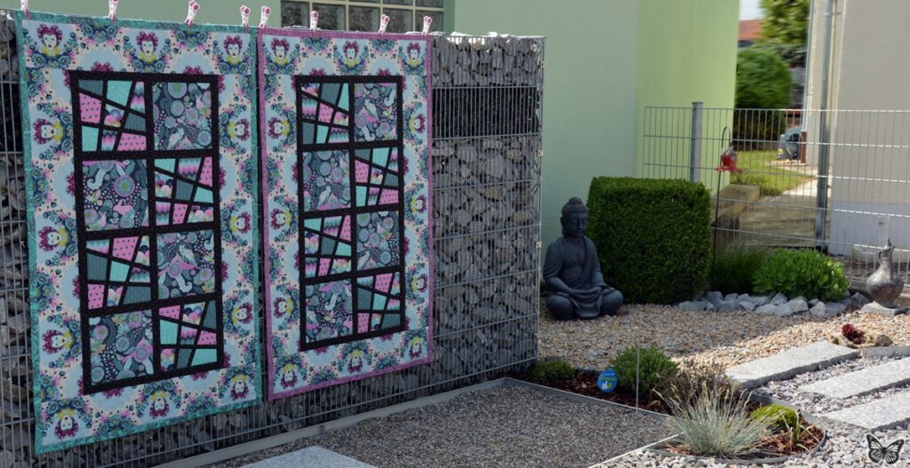 Zwei weitere Magic Tiles Quilts