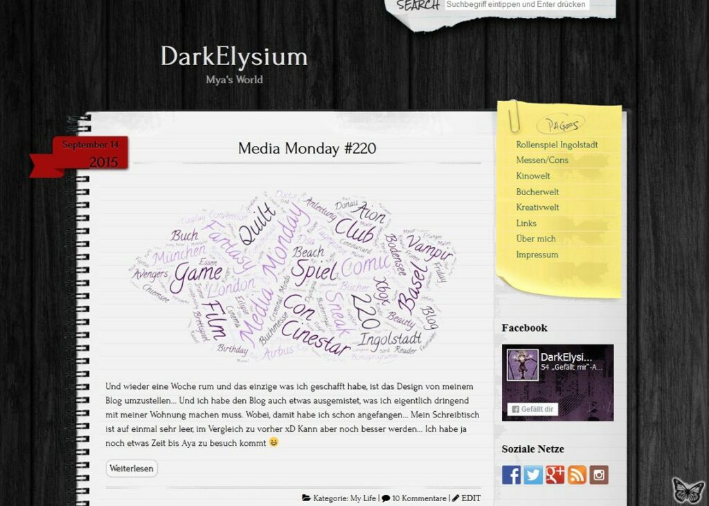 blog design 2015 bis 2023
