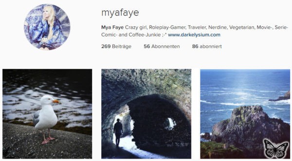 Instagram Mya Faye