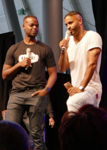 Comic Con Germany Ricky Whittle und Demore Barnes