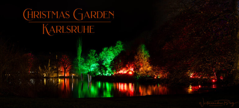 Besuch des Christmas Garden Karlsruhe