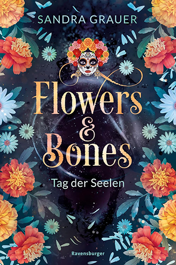 buchcover flowers and bones tag der seelen