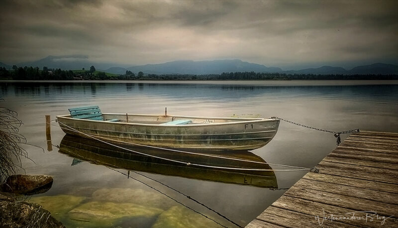 boot im hopfensee
