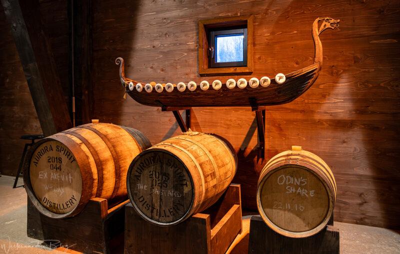 Aurora Spirit Distillery Viking Longhouse norway