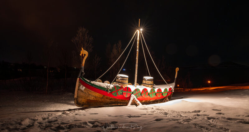 viking ship aurora spirit disitillery norway