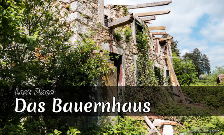 Das eingestürztes Bauernhaus – Lost Place Schweiz