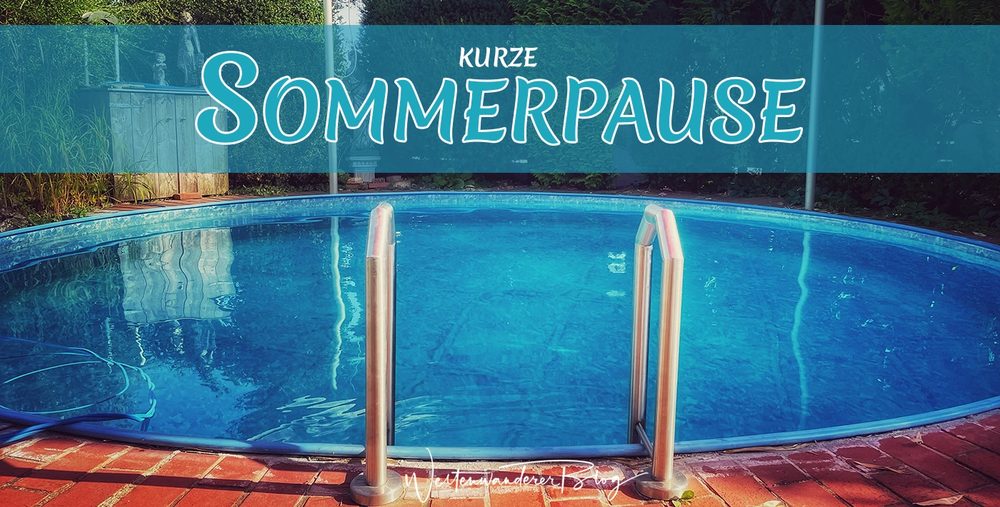 sommerpause pool