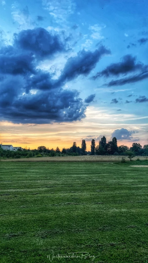 landschaft sonnenuntergang