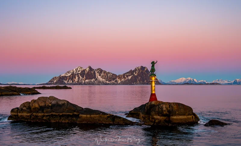 hafenausfahrt svolvaer fiskerkona