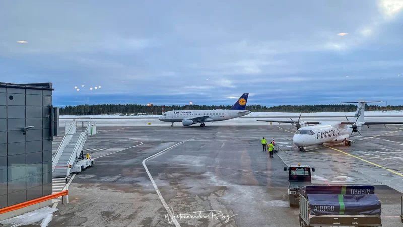 oulu finnland flughafen