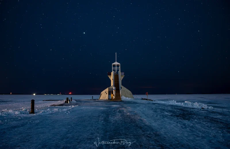 Oulu Finnland nallikari leuchtturm