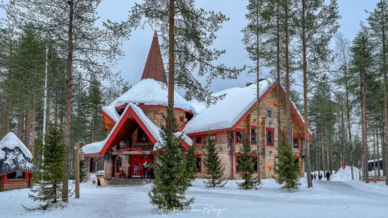 weihnachtsmanndorf rovaniemi finnland