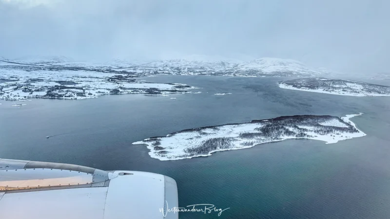 Landeanflug Tromso