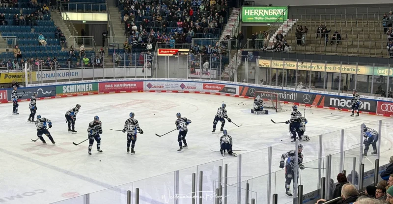 erci ingolstadt eishockey warm up