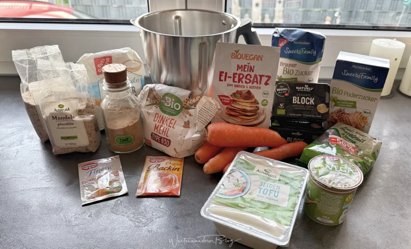 carrot cake blondies karottenkuchen zutaten
