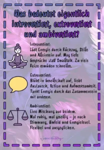 introvertiert extrovertiert ambivertiert