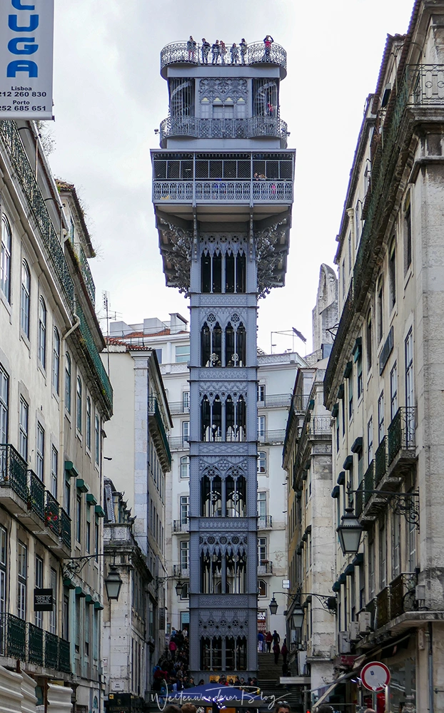 lissabon elevador de santa justa