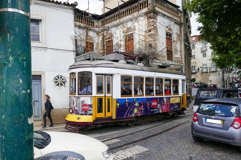 lissabon strassenbahn portugal