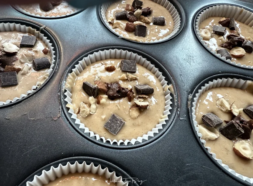 rezept bananenmuffins vegan