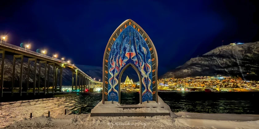 norwegen tromso tor zur arktis