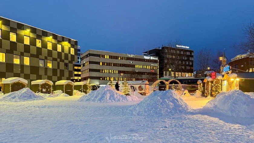 norwegen tromso weihnachtsmarkt