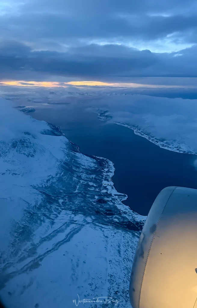 norwegen tromso flug