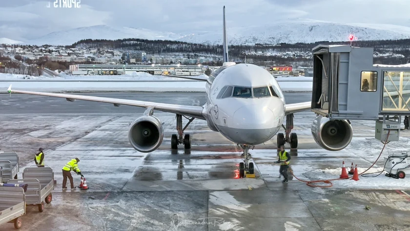 norwegen tromso flughafen