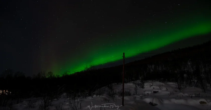 norwegen tromso polarlichter