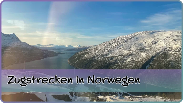 Mit der Bahn durch Norwegen: Die schönsten Zugstrecken zwischen Fjell und Fjord