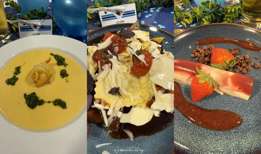 panther dinner erci menue