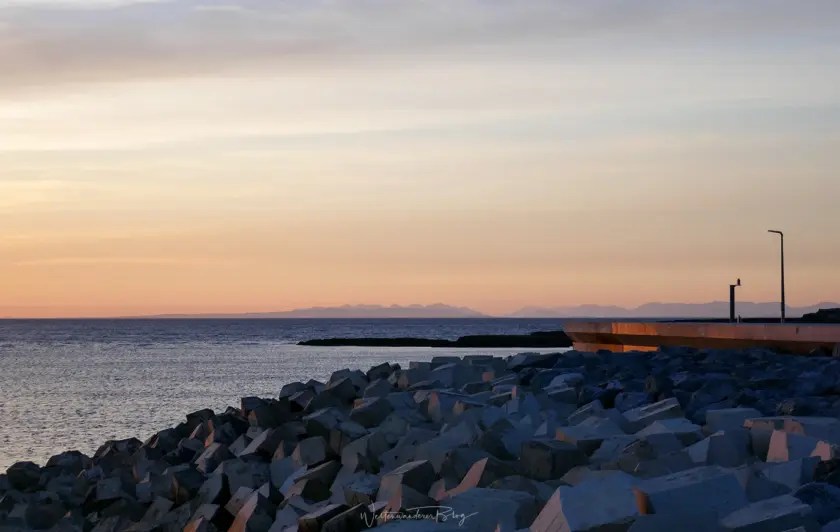 irland doolin pier meer sonnenuntergang