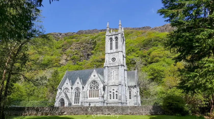 kylemore neo gothic church irland