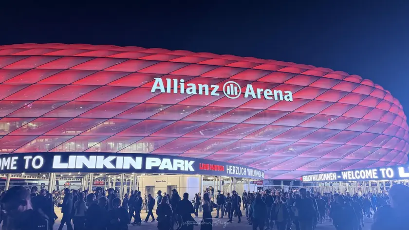 linkin park from zero konzert münchen allianz arena