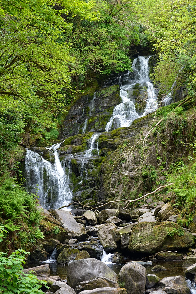 irland ring of kerry wasserfall