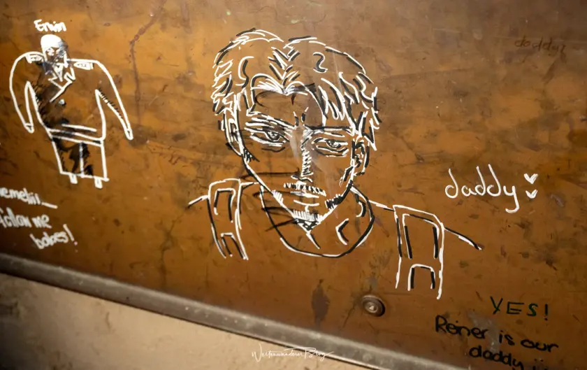 nördlingen stadtmauer attack on titan zeichnung