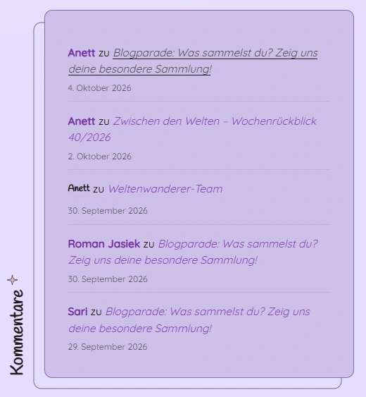 Umbau Weltenwanderer Blog