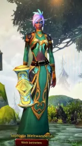 Druidin bei World of Warcraft Forever beta