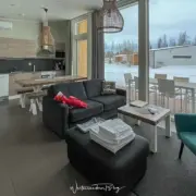 Oulu Finnland Nallikari Holiday Village