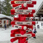 weihnachtsmanndorf rovaniemi finnland