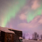 Norwegen Polarlichter Lyngen