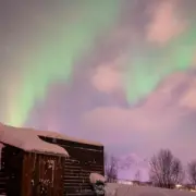 Norwegen Polarlichter Lyngen