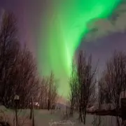 Norwegen Polarlichter Lyngen